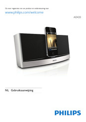 Philips AD420 Gebruiksaanwijzing