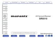 Marantz SR5010 Gebruiksaanwijzing