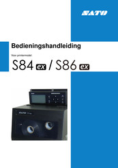 SATO S86ex Bedieningshandleiding