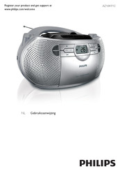 Philips AZ1047/12 Gebruiksaanwijzing