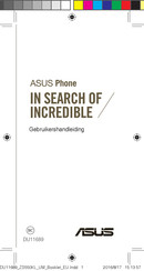 ASus Z01FD Gebruikershandleiding