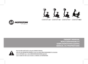 Horizon Fitness COMFORT R8.0 Gebruikershandleiding