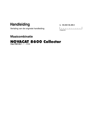 Pottinger NOVACAT 8600 Collector Handleiding