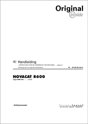 Pottinger NOVACAT 8600 Collector Handleiding