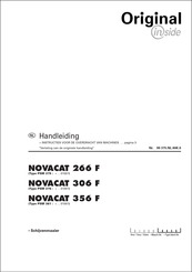 Pottinger NOVACAT 266 F Handleiding