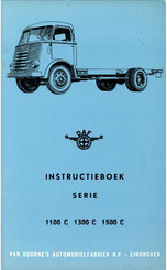 DAF 1500 C Series Instructieboekje