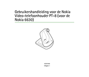 Nokia PT-8 Gebruikershandleiding