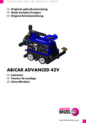 Abicor Binzel ABICAR ADVANCED 42V Originele Gebruiksaanwijzing