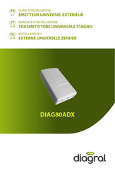 diagral DIAG80ADX Installatiegids