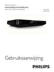 Philips BDP2900 Gebruiksaanwijzing