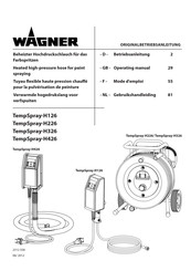 WAGNER TempSpray-H126 Gebruikshandleiding