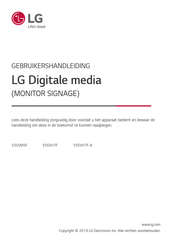 LG 55SVH7F-A Gebruikershandleiding