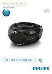 Philips AZ2345 Gebruiksaanwijzing