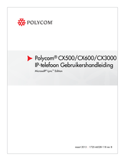 Polycom CX500 Gebruikershandleiding