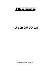 Huvema HU 320 BMSO GH Gebruiksaanwijzing