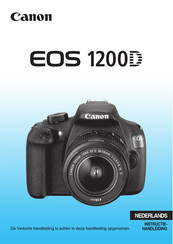 Canon EOS 1200D Instructiehandleiding