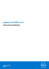 Dell Inspiron 14 7435 2-in-1 Gebruikershandleiding