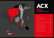 ActSafe ACX Power Ascender Gebruikershandleiding