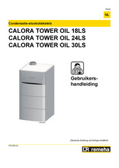 REMEHA CALORA TOWER OIL 24LS Gebruikershandleiding