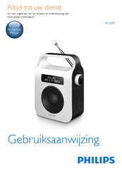 Philips AE5600B/12 Gebruiksaanwijzing