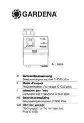 Gardena C 1030 plus Gebruiksaanwijzing