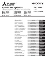 Mitsubishi Electric EHPT Series Bedieningshandleiding