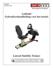 SCIFIT Latitude- 01 Series Gebruikershandleiding