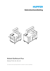 Hupfer Mobis Plus BC-40 Gebruikershandleiding