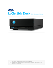 LaCie 1big Dock SSD Pro Gebruikershandleiding