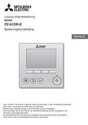 Mitsubishi Electric Lossnay PZ-61DR-E Bedieningshandleiding