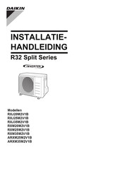 Daikin ARXM35M2V1B Installatiehandleiding