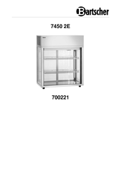 Bartscher 700221 Gebruiksaanwijzing