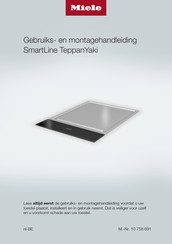 Miele CS 7632 Gebruiks- En Montagehandleiding