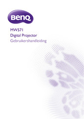 BenQ MW571 Gebruikershandleiding