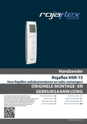 rojaflex HSR-15 Gebruiksaanwijzing