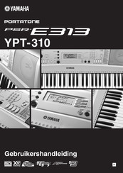 Yamaha YPT-310 Gebruikershandleiding