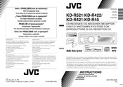 JVC KD-R422 Gebruiksaanwijzing