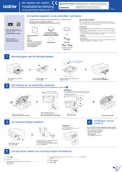 Brother MFC-J4620DW Installatiehandleiding