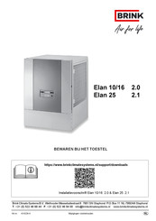 Brink Elan 25 2.1 Installatievoorschrift