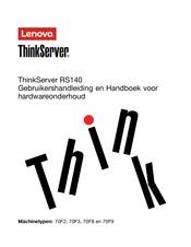 Lenovo 70F9 Gebruikershandleiding En Handboek Voor Hardwareonderhoud