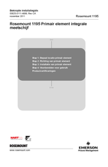 Emerson Rosemount 1195 Installatiegids