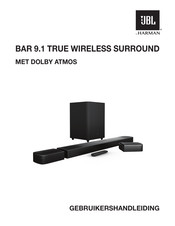 Harman JBL BAR 9.1 TRUE WIRELESS SURROUND Gebruikershandleiding
