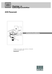 ACO Protector D Installatiehandleiding