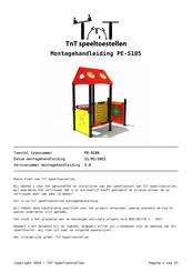 TNT PE-S105 Montagehandleiding