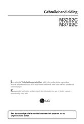 LG M3202C Gebruikshandleiding