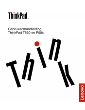 Lenovo ThinkPad P50s Gebruikershandleiding