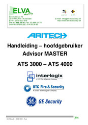 Aritech Advisor MASTER ATS 4000 Handleiding