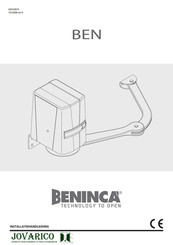 Beninca BN24 Installatiehandleiding