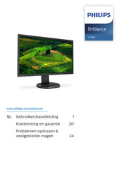 Philips Brilliance 272B8 Gebruikershandleiding