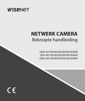 Wisenet QND-8010R Handleiding